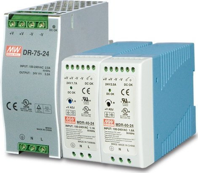 Furnizim energjie PLANET PWR-60-24, 60W, 24V DC, blu e bardhë