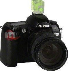Nivel për aparat fotografik Walimex 3 Vials, për hot shoe, transparent i verdhë