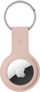 Mbajtëse Crong Silicone Case me unazë për Apple AirTag, silikon i lëngshëm, sandy pink