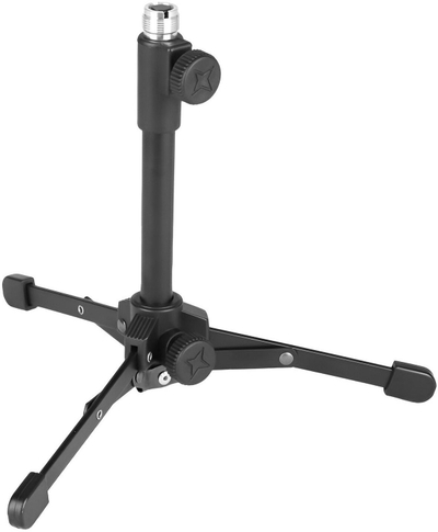 Stativ tavoline Mozos DTS802, lartësi 170‑290 mm, çelik, i zi