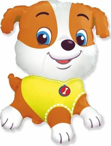 Balon me helium Flexmetal Rubble Bulldog, 31", folie Mylar, shumëngjyrësh