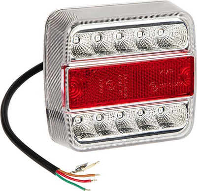 Dritë e pasme LED Kamar LT-70 KMR, katrore, për rimorkio dhe kamion