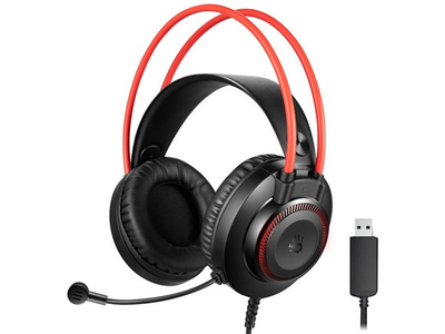 Kufje A4Tech BLOODY G200S, USB, të zeza