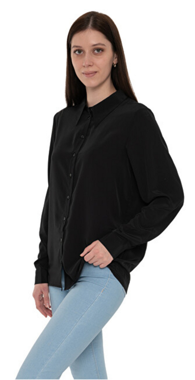 Këmishë Vero Moda VMVIVI, e zezë