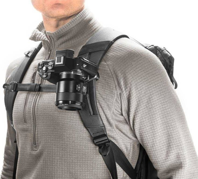 Kllips mbajtës për kamerë Peak Design Capture V3, me pllakë standarde, i zi