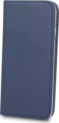 Këllëf-portofol Smart Magnetic për Xiaomi Redmi Note 12 Pro Plus, me magnet, bëhet mbajtëse, blu navy