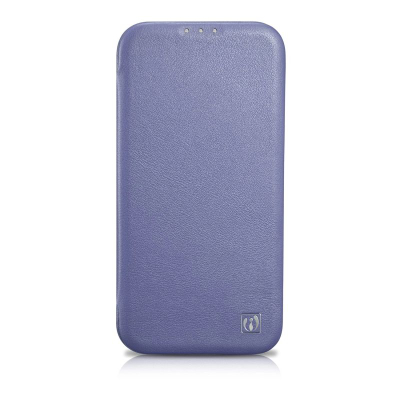 Këllëf lëkure folio iCarer CE Premium për iPhone 14 Plus, me MagSafe, lejla e çelët