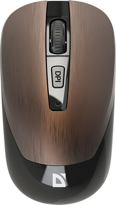 Mouse pa tel Defender WAVE MM-995, optik, 1600 DPI, bronz