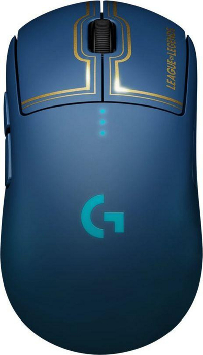 Maus Logitech G Pro, edicioni League of Legends, i kaltër