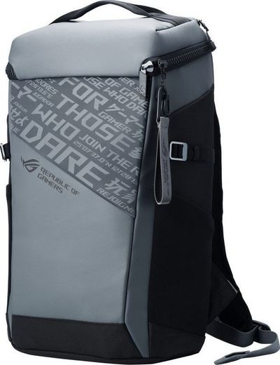 Çantë shpine Asus ROG Ranger BP2701 Cybertext, 17", e hirtë