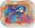 Tapet uji me fryrje Babyono Inflatable Water Mat, për beba, shumëngjyrësh