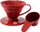 Filtruese kafeje Hario V60 01, plastike, e kuqe