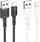 Kabllo Hoco X83 USB A në Lightning, 1 m, 2.4A, e bardhë