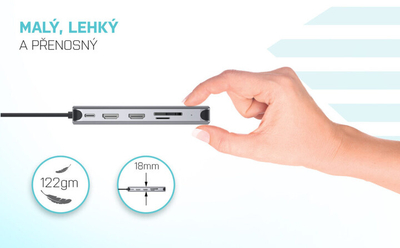Докинг станица i-tec USB 3.0/USB-C/Thunderbolt 3, 3x Display, LAN, PD 100W