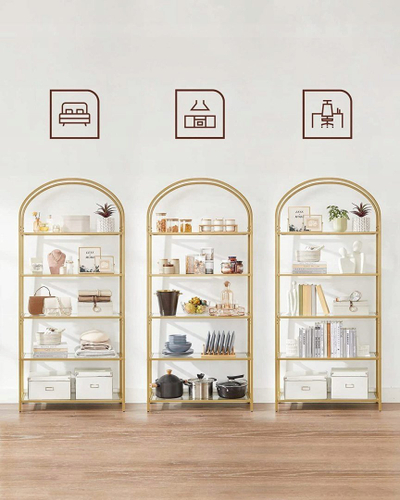 Raft LEOBERT Shelf 91x26x48, çelik ari, xham i tejdukshëm