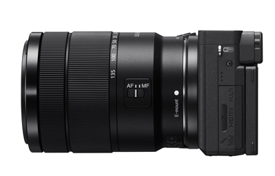 Kamerë mirrorless Sony Alpha A6400 kit, 24.2MP, 4K, objektiv 18-135mm F3.5-5.6, e zezë