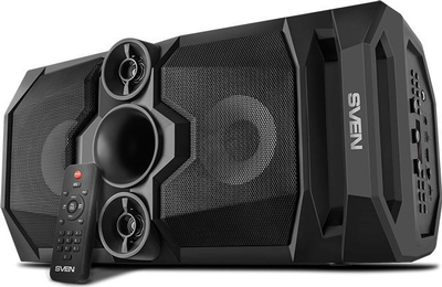 Altoparlant Bluetooth Sven PS-655, portabël, me drita LED, i zi