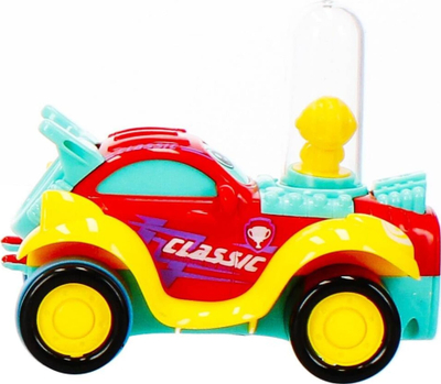 Makinë lodër gare Mega Creative Car Race, me tërheqje mbrapa, me figurë lëvizëse, me shumë ngjyra