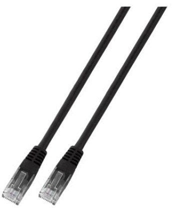 Kabllo interneti ECOLAN CAT6, RJ45 UTP, 7.5m, e zezë