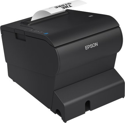 Printer termik POS Epson TM-T88VII, 180 x 180 DPI, me kabllo dhe pa tela, i zi
