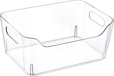 Kuti organizuese frigoriferi Greys Clear, 27x19x11cm, 5L, transparente