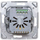 Rregullator temperature Ospel Impresja RTP-1YN/m/50, 230V, me sensor ambienti, antracit