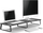 Stendë monitori Mozos DUAL RISER S, për dy monitorë 32\", 20 kg, e zezë