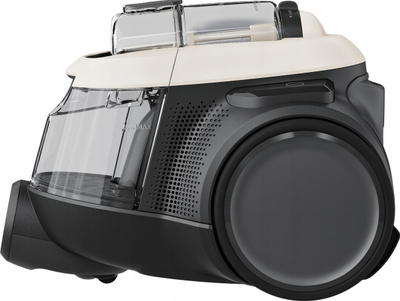 Fshesë me korrent Electrolux Clean 600 EL61H4SW, pa qese, me filtër HEPA, gri e bardhë