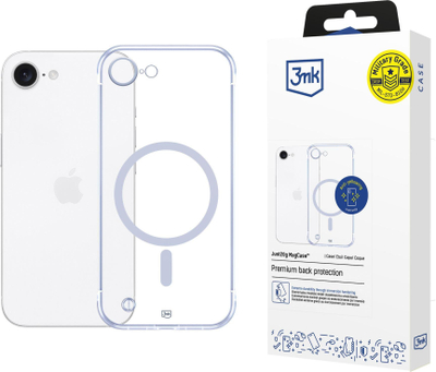 Maskë telefoni 3MK Just20g MagCase për Apple iPhone 16e, përputhet me MagSafe, transparente