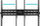Mbajtëse muri për TV Strong KG-1011, 37"-65", deri 55kg, e zezë