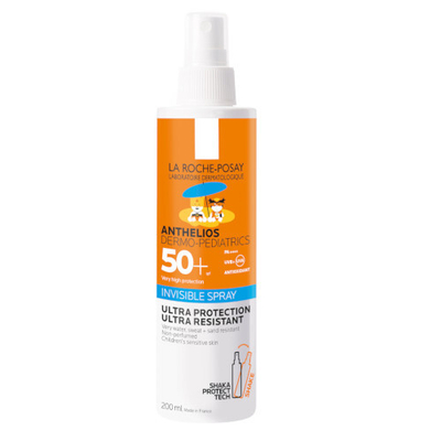 Sprej mbrojtës i diellit La Roche Posay SPF 50+ Anthelios Dermo-Pediatrics, 200 ml