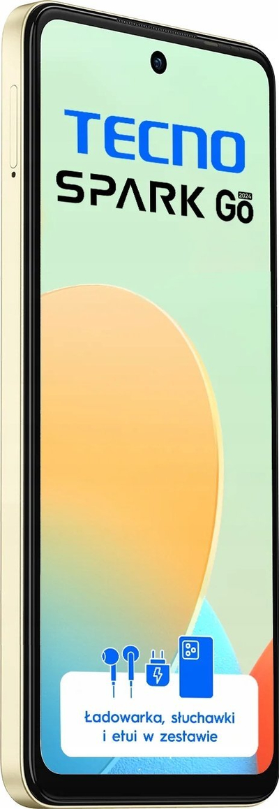 Telefoni Tecno Spark Go 2024, 4GB RAM, 64GB, jeshil Magic Skin