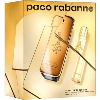 Set Paco Rabanne 1 Million Eau de Toilette 100 ml + Eau de Toilette 20 ml