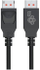 Kabllo DisplayPort TB Print, v2.1, 2 m, e zezë
