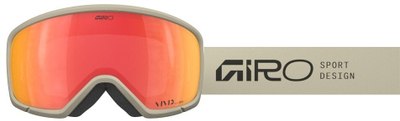 Маска за скијање Giro Ringo, леќа VIVID Ember ZEISS, сива