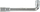 Клуч за цевки GEKO Pipe Wrench, 10mm, метален