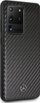 Kapak mbrapa Mercedes Benz Carbon Fiber për Samsung Galaxy S20 Ultra, TPU i butë, i zi