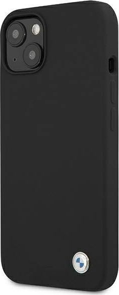 Mbrojtëse telefoni BMW BMHCP13MSILBK për iPhone 13 6.1\", silikon, e zezë