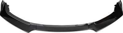 Diffuser parakolpi Honda Civic X FK8, ABS, me shkëlqim, i zi