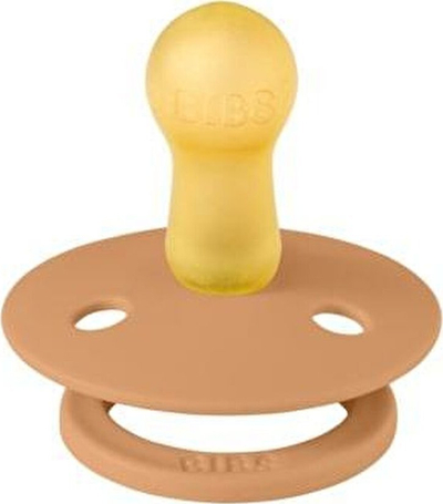 Biberon qetësues BIBS Pacifier Pumpkin, 6+ muajsh, përmasa M, portokalli