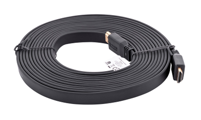 Kabllo HDMI Lanberg CA-HDMI-21CU-0050-BK, 5m, 4K, i zi