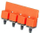 Bllok lidhës Simet ZZ 4-16.0, 4 pole, 76A 800V, portokalli