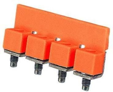 Bllok lidhës Simet ZZ 4-16.0, 4 pole, 76A 800V, portokalli