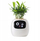 Vazo inteligjente PLANTSIO Smart Pet Planter, guidë kujdesi për bimë, me emocione dhe gjeste, e bardhë