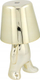 Lampë tavoline OEM GOLD MAN Art Deco, LED me 3 ngjyra, karikim USB, ngjyrë ari