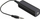 Izolues audio AK319B, reduktues zhurme, portë 3.5 mm, i zi