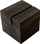 Mbajtëse fotografie Photo Block Walnut Large, dru pishe, 15cm, ngjyrë walnut e errët