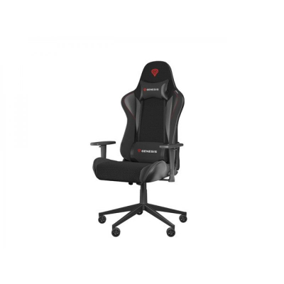 Karrige lojrash Genesis Nitro 440 G2 Mesh, jastëkë ergonomikë, lartësi e rregullueshme, e zezë