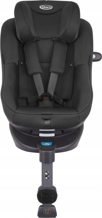 Ulëse makine Graco Turn2Me i-Size, që rrotullohet 360°, ISOFIX, e zezë