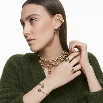 Byzylyk për femra Swarovski 5620754, e artë